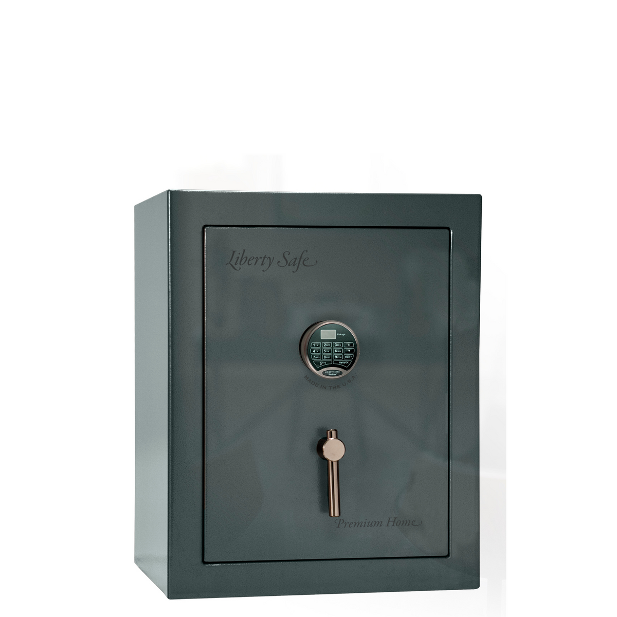 Premium Home Series | Level 7 Security | 2 Hour Fire Protection | 08 | Dimensions: 29.75&quot;(H) x 24.5&quot;(W) x 19&quot;(D) | Forest Mist Gloss - Closed Door